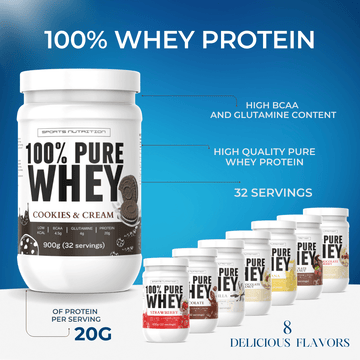 100% Whey Protein Sports Nutrition 900g | Megapump